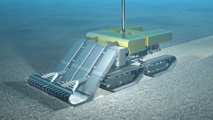 seabed-mining-IHC-nodule-test-vehicle deep ocean
