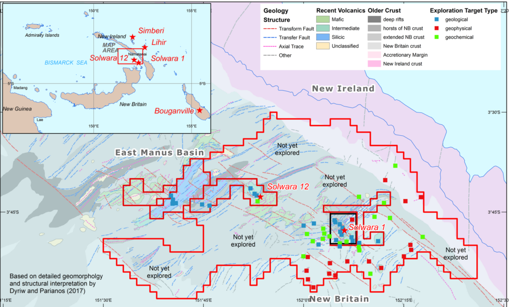 Nautilus Granted New Exploration License; Includes New Targets seabed exploration maps