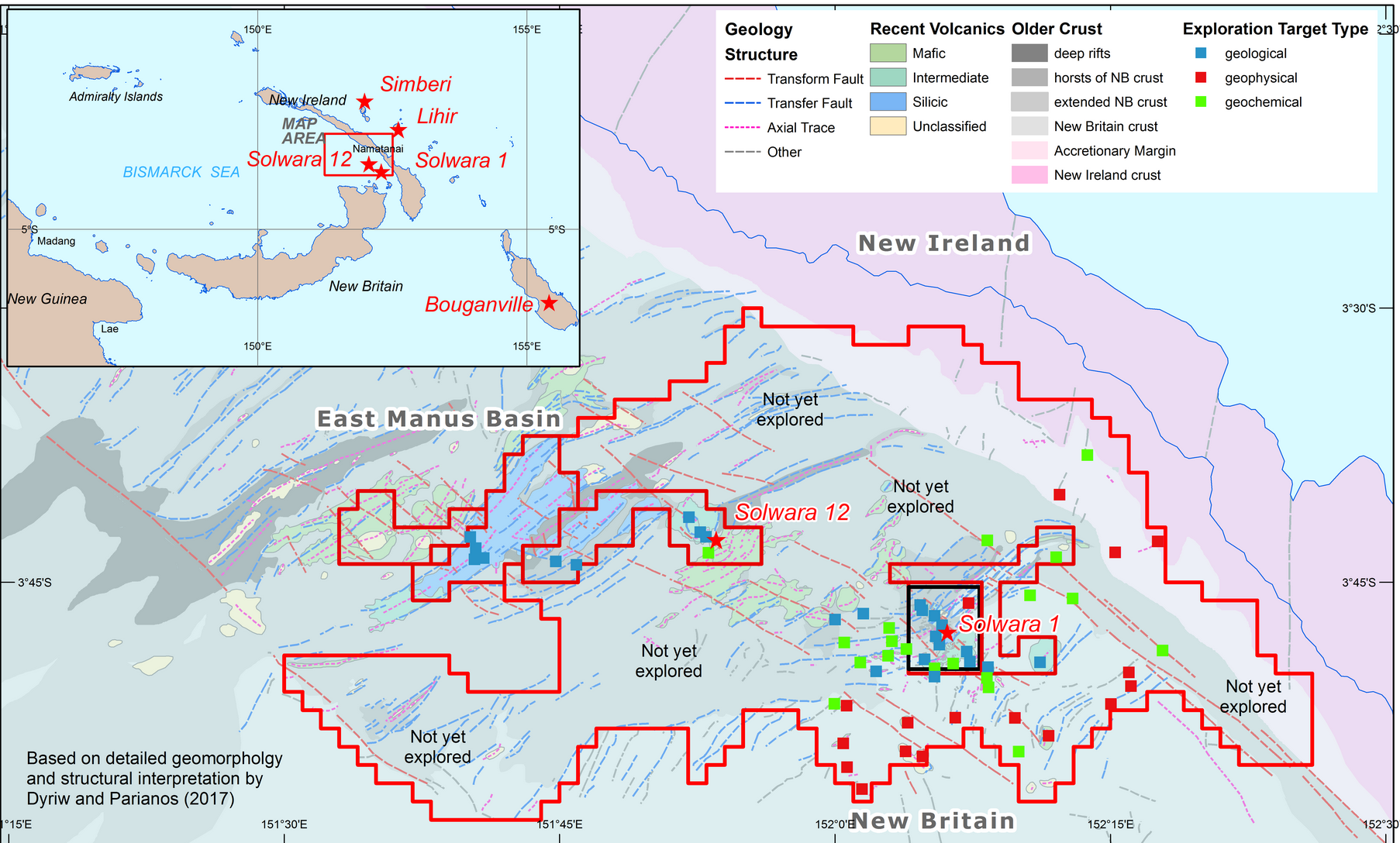 Nautilus Granted New Exploration License; Includes New Targets seabed exploration maps